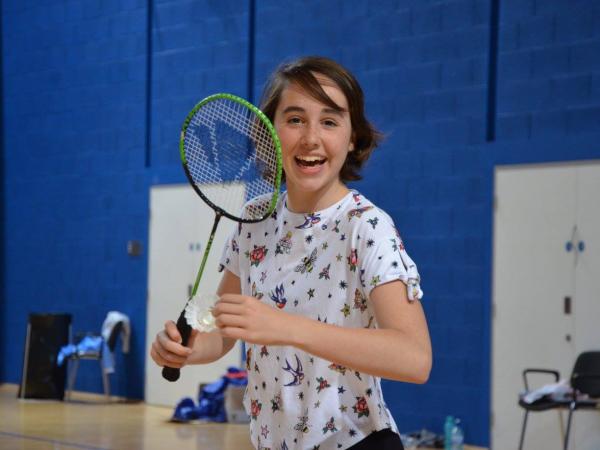 badminton girl 