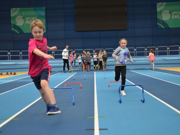 kids running