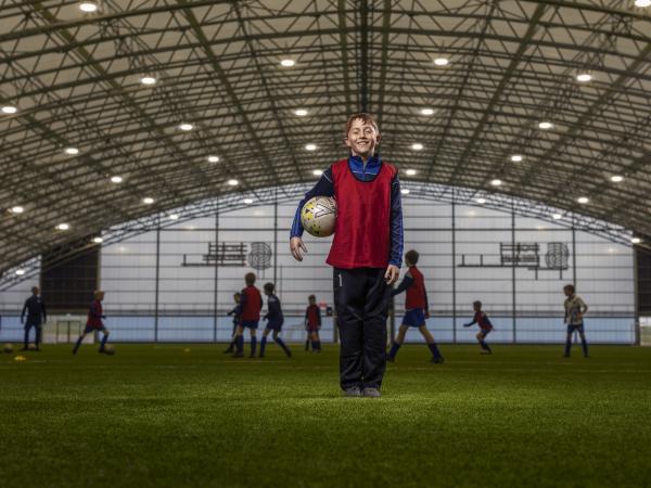 kids at Sport Ireland Campus