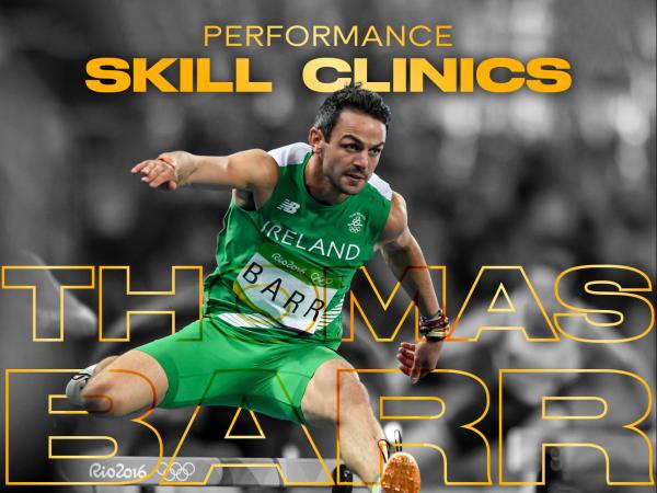 Thomas Barr Athletics Skill Clinics 2025 at Sport Ireland Campus