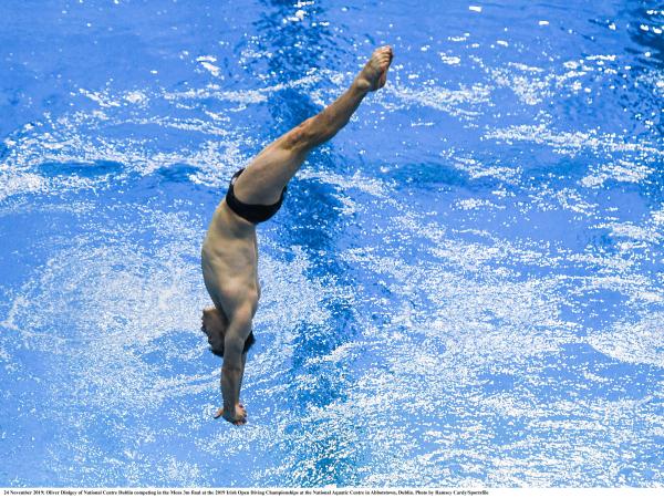 ollie dingley diving