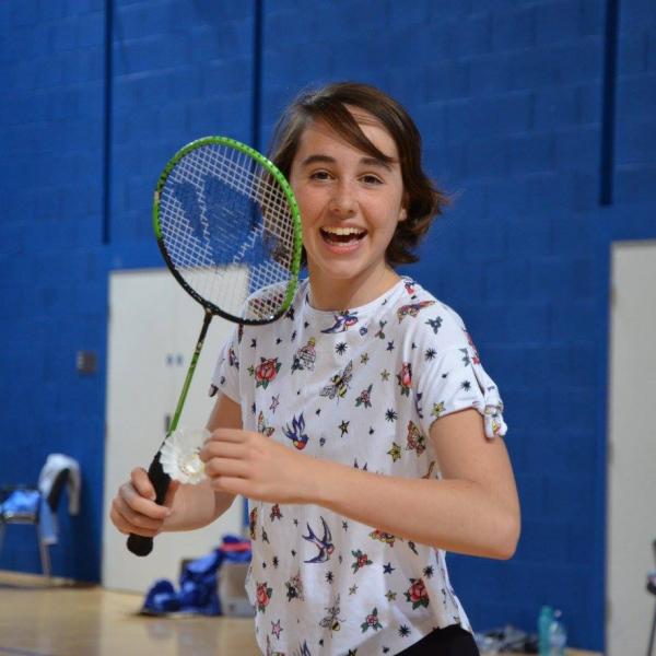badminton girl