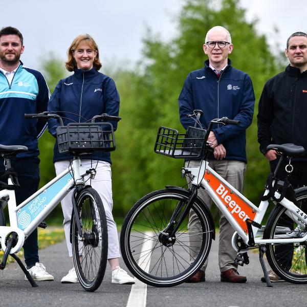 Bleeper Bikes at the Sport Ireland Campus