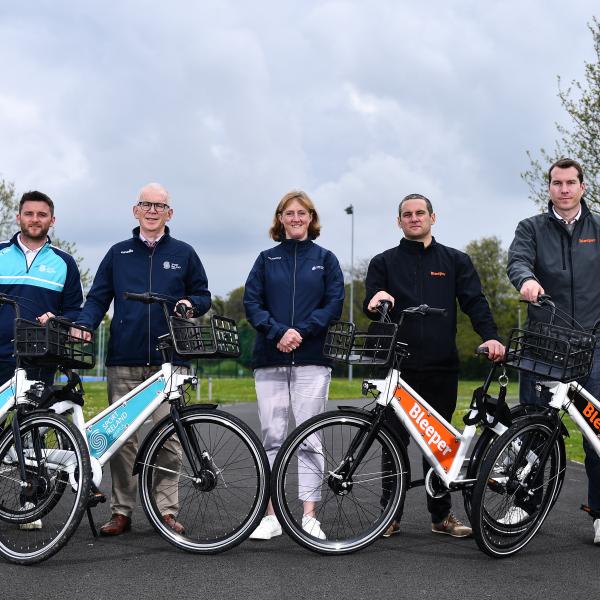 Bleeper Bikes at the Sport Ireland Campus