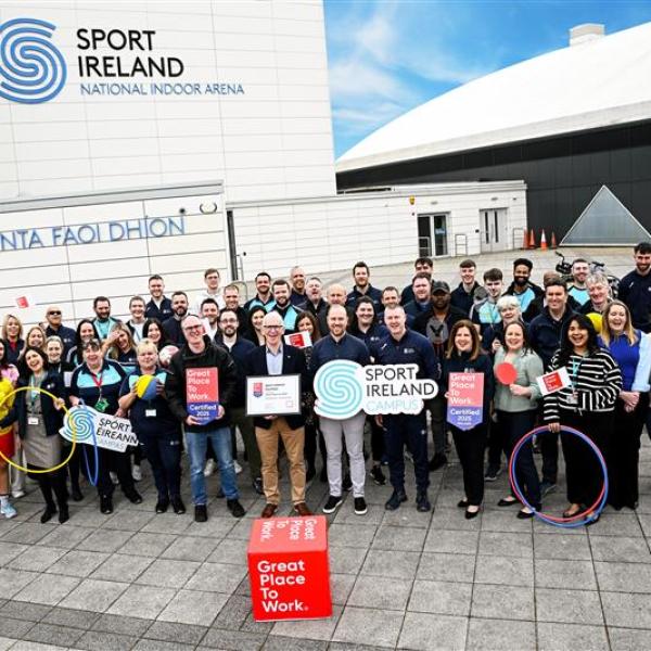 Sport Ireland Campus Named One of Ireland’s Great Places to Work