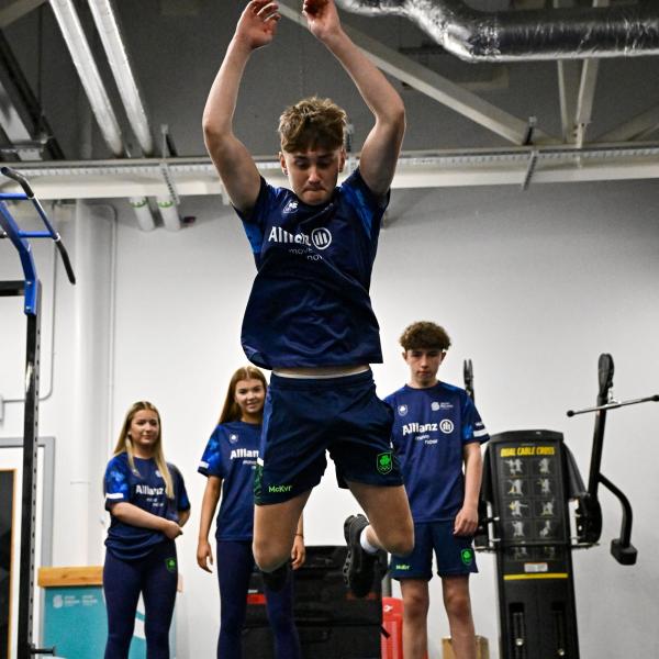 Fitness Testing School Tour Launch 2025 Thomas Barr & Ellen Walsh 2025