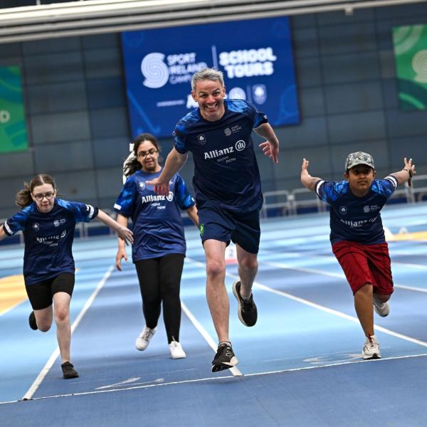 Primary School Tours Launch 2025 Thomas Barr & Ellen Walsh