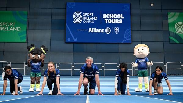 Sport Ireland Campus announce partnership with Allianz and Team Ireland to inspire next generation with school tours    