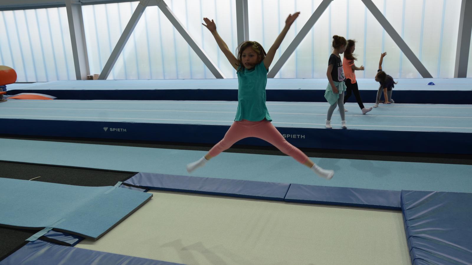 Kids Summer Camp Trampoline