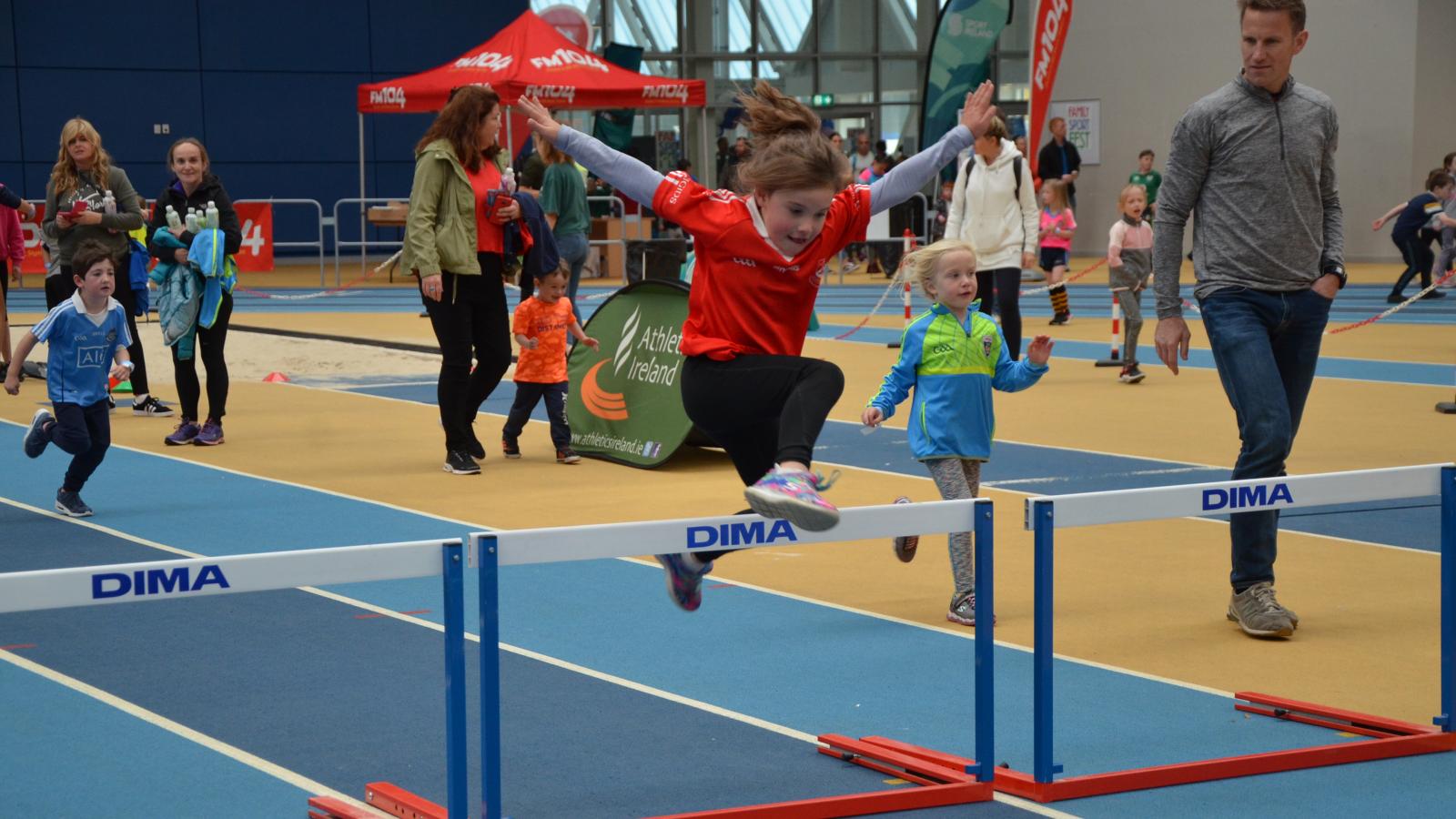 girl hurdles