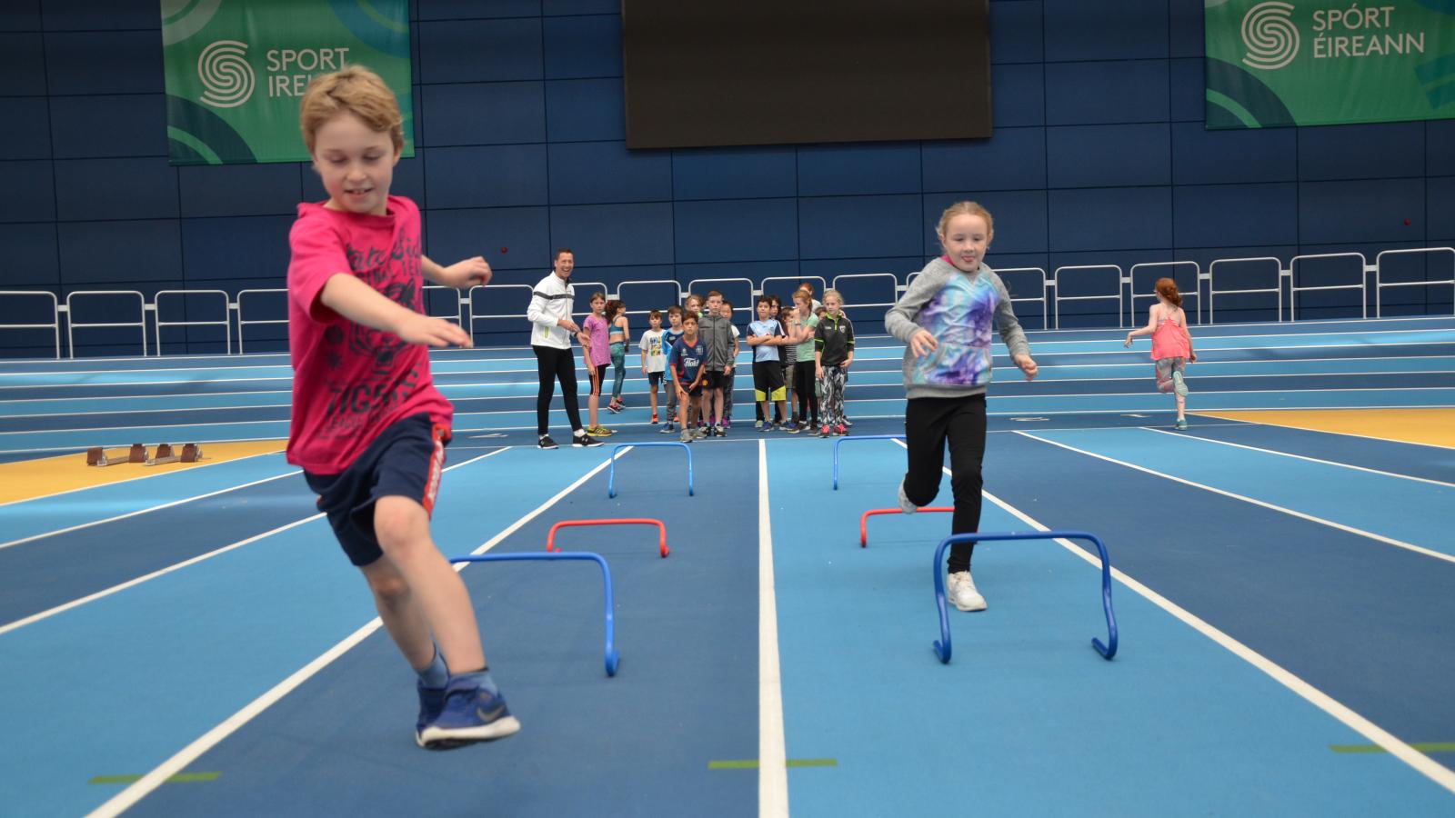 kids running