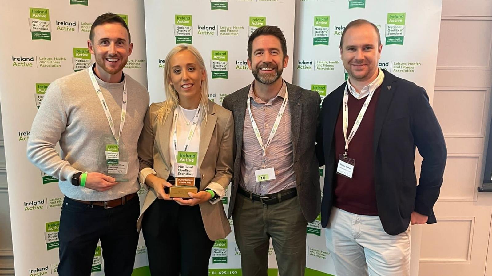 Sport Ireland National Aquatic Centre Announced Leisure Centre of the Year at the National Quality Standard Awards