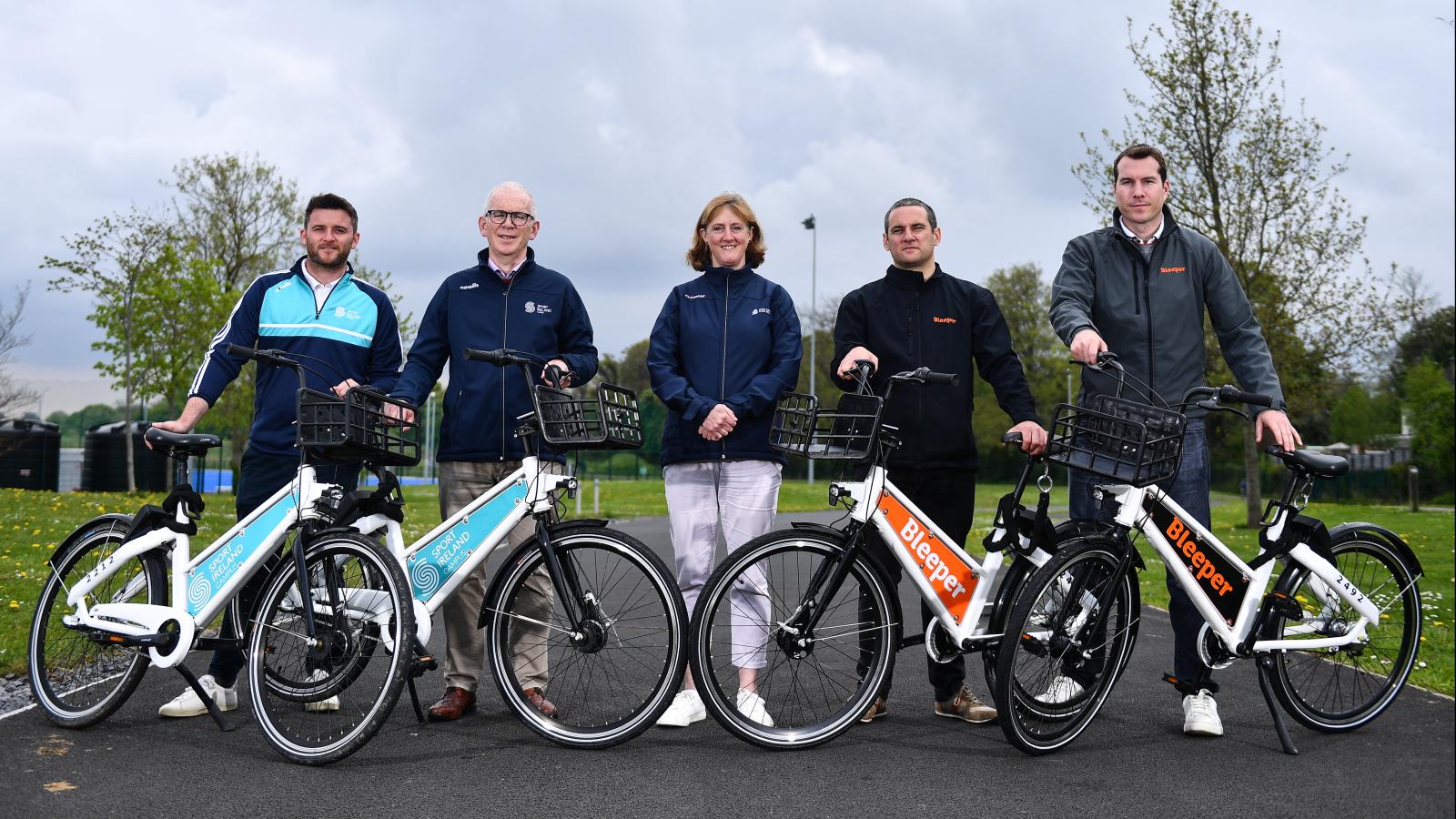 Bleeper Bikes at the Sport Ireland Campus