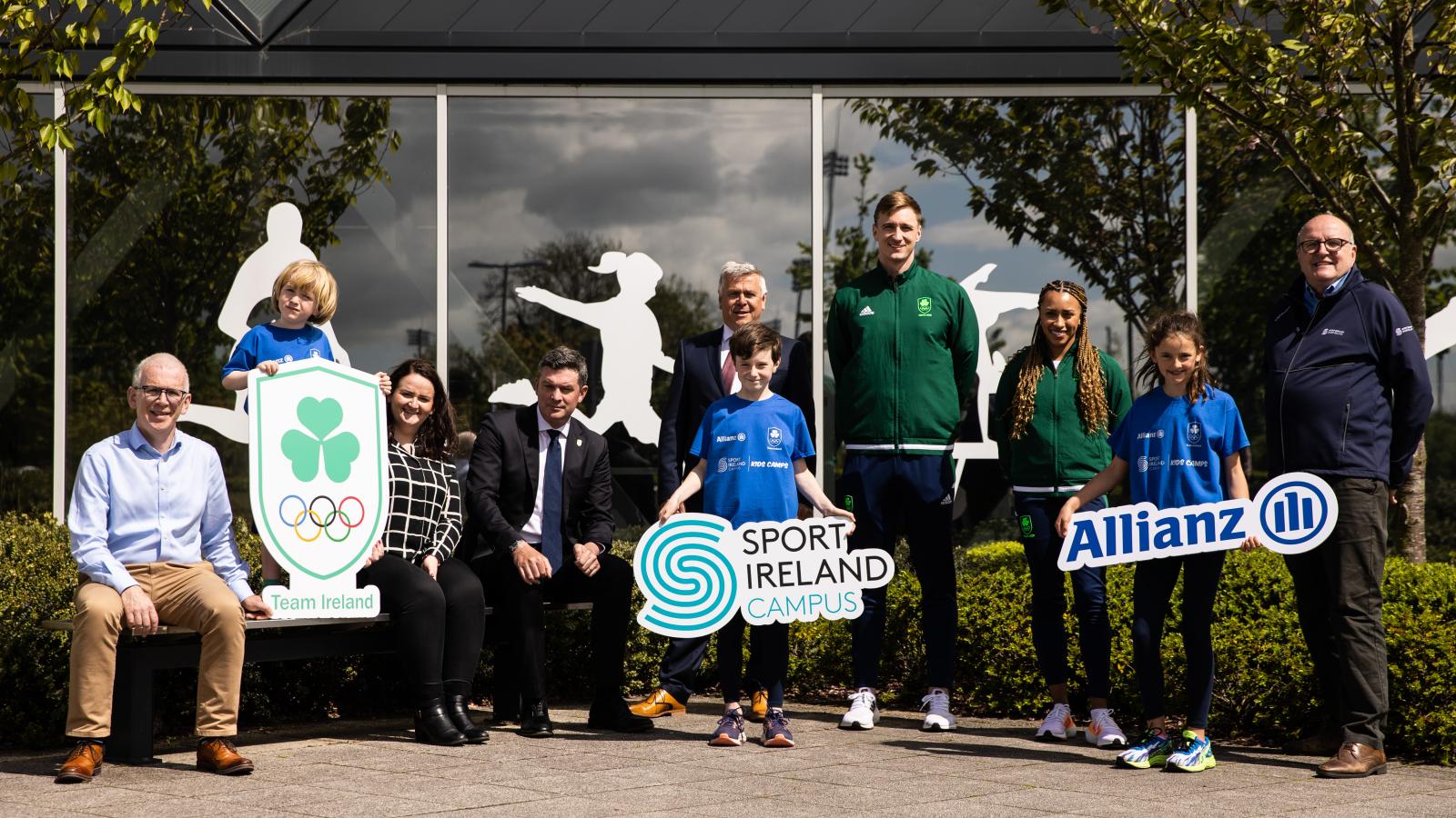 Allianz Insurance teams up with Sport Ireland Campus for Kids Camp at the Home of Irish Sport