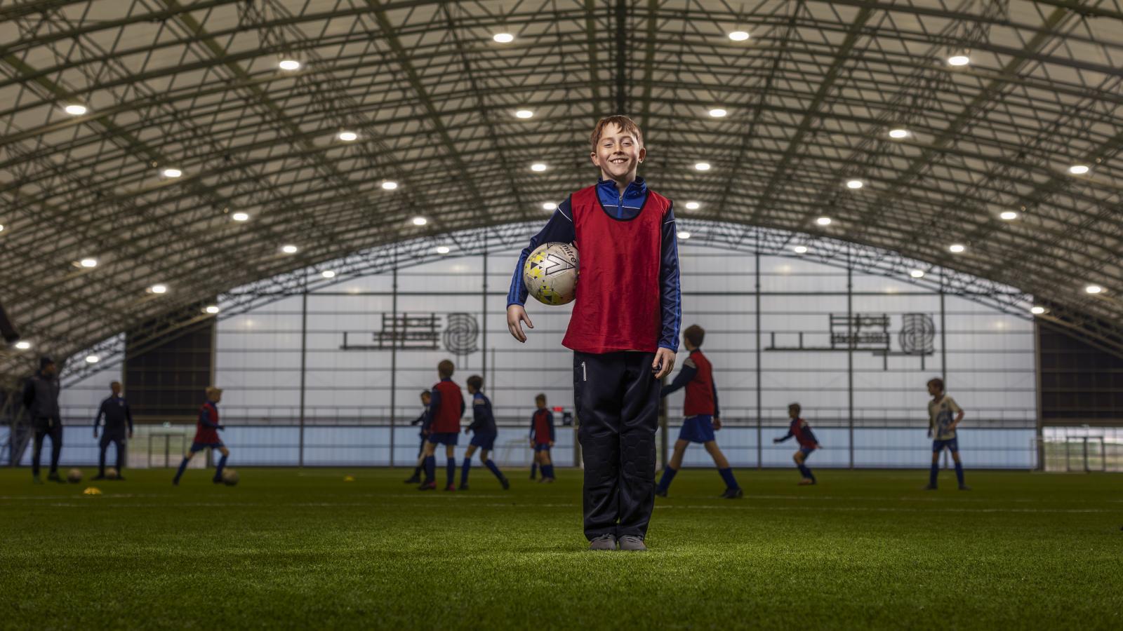 kids at Sport Ireland Campus